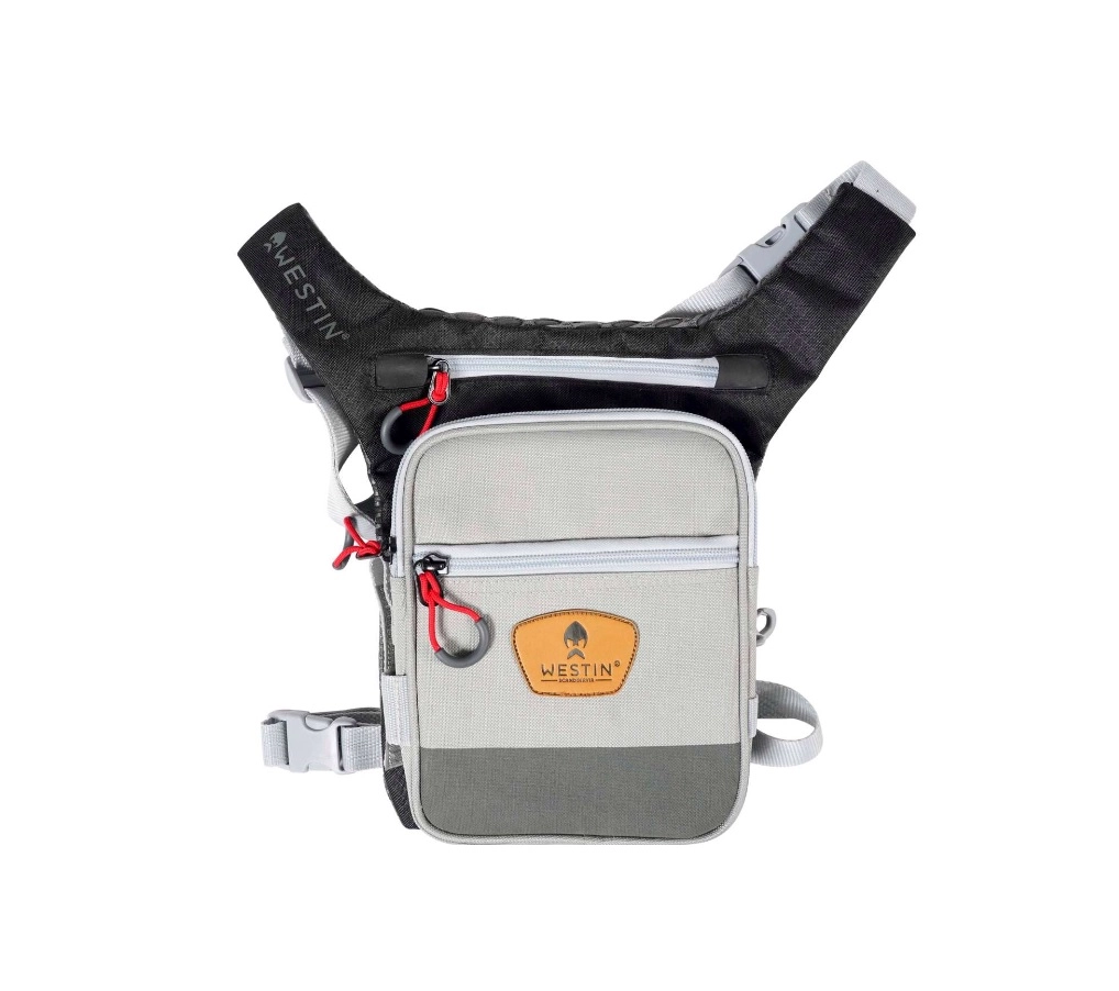Taška na prívlač W3 Leg Bag Medium Grey/Black / Tašky a obaly / prívlačové tašky